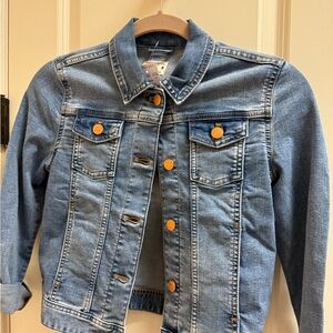 Crewcuts girls denim Jacket NWT size Large